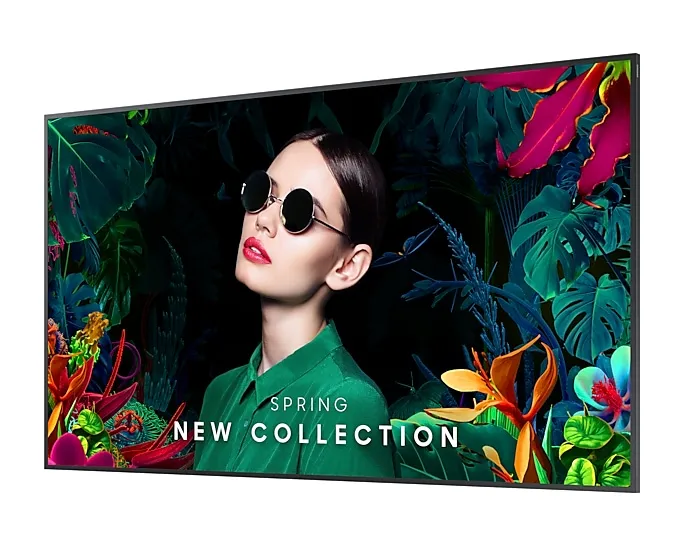 Панель Samsung 65" QM65C черный E-LED BLU LED 8ms 16:9 HDMI M/M матовая 500cd 178гр/178гр 3840x2160 4K USB 24.9кг