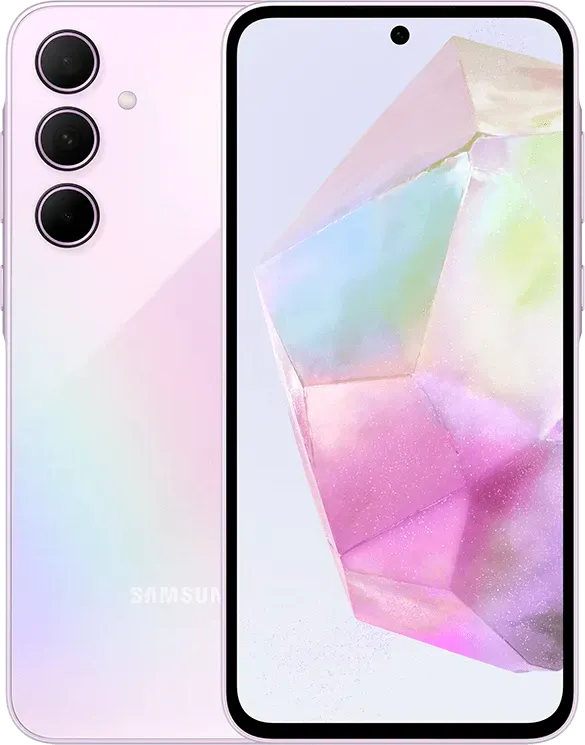 Смартфон Samsung SM-A356E Galaxy A35 5G 256Gb 8Gb лаванда моноблок 3G 4G 6.6" 1080x2340 Android 14 50Mpix 802.11 a/b/g/n/ac/ax NFC GPS GSM900/1800 GSM1900 TouchSc Protect