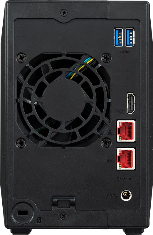 Cетевое хранилище ASUSTOR AS5402T 2-Bay NAS/Media player/Intel Celeron N5105 2.0GHz up to 2.9GHz, 4GB SO-DIMM DDR4, noHDD(HDD,SSD),/2x 2,5Gb (LAN)/3xUSB3.2,HDMI; 90IX01R1-BW3S20