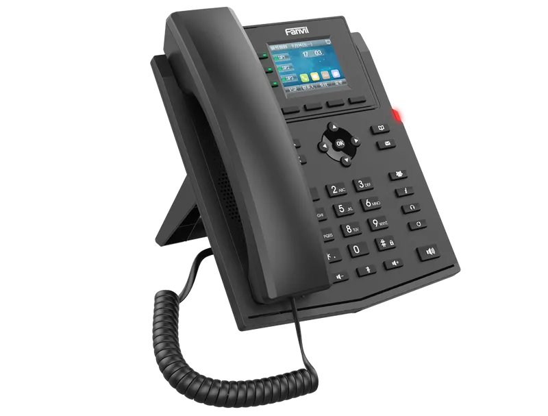 SIP-Телефон 2-проводной Fanvil 2 Wire Phone Energy-saving mode 6 Parties conference 3 Line Key HD voice 4 SIP Line Back light Opus+IPV6 PSU