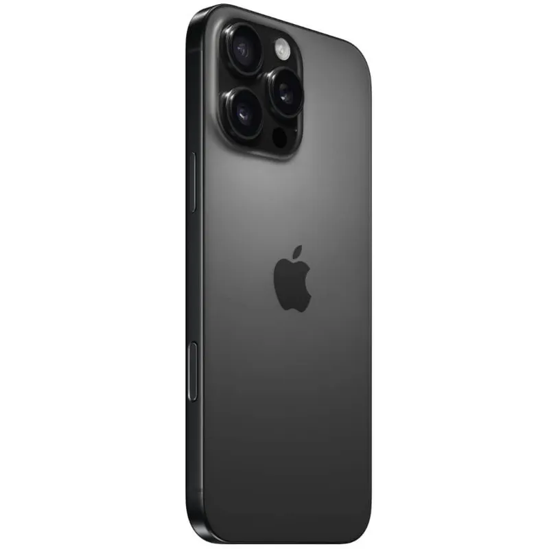 Смартфон Apple A3296 iPhone 16 Pro Max 256Gb черный титан моноблок 3G 4G 1Sim 6.9" 1320x2868 iOS 18 48Mpix 802.11 a/b/g/n/ac/ax/be NFC GPS Protect