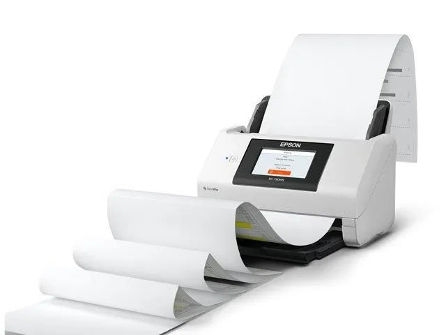 Сканер протяжный Epson WorkForce DS-790WN (B11B265401) A4 белый