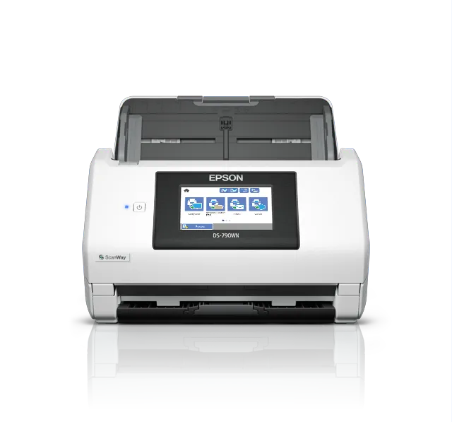 Сканер протяжный Epson WorkForce DS-790WN (B11B265401) A4 белый