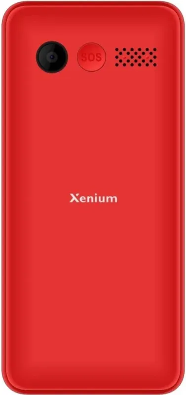 Мобильный телефон Xenium X700 красный моноблок 2Sim 2.31" 240x320 Nucleus 0.3Mpix GSM900/1800 MP3 FM microSD max32Gb