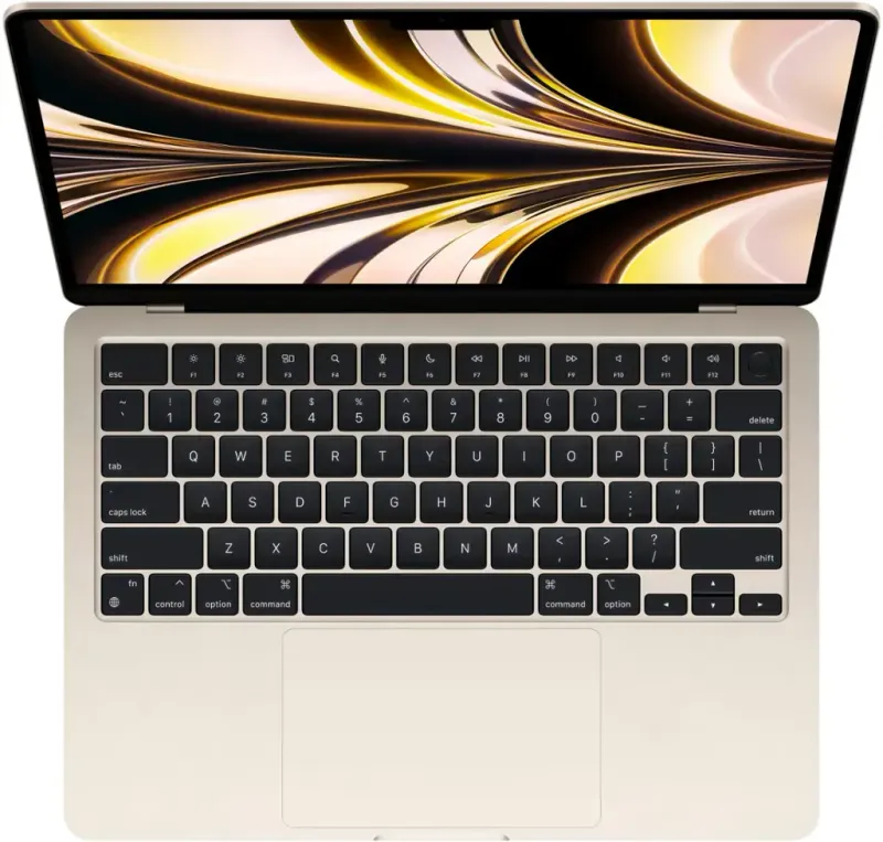 Ноутбук Apple MacBook Air A2681 M2 8 core 16Gb SSD256Gb/8 core GPU 13.6" Retina (2560x1664) macOS star WiFi BT Cam (MC7W4LL/A)