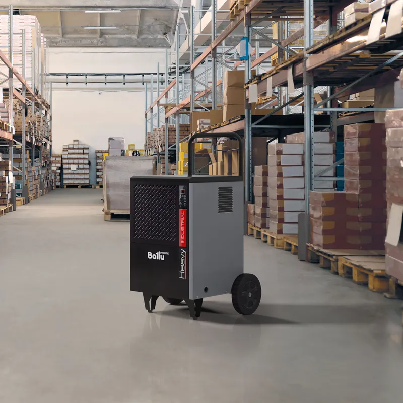 Осушитель воздуха Ballu HEAVY INDUSTRIAL BDI-50L 700Вт промышленный черный