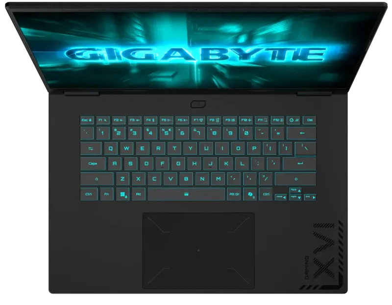 Ноутбук Gigabyte GAMING A16 GA6H Core i7 13620H 16Gb SSD1Tb NVIDIA GeForce RTX 5070 8Gb 16" IPS WUXGA (1920x1200) без ОС black WiFi BT Cam (CWHI3KZ894SD)