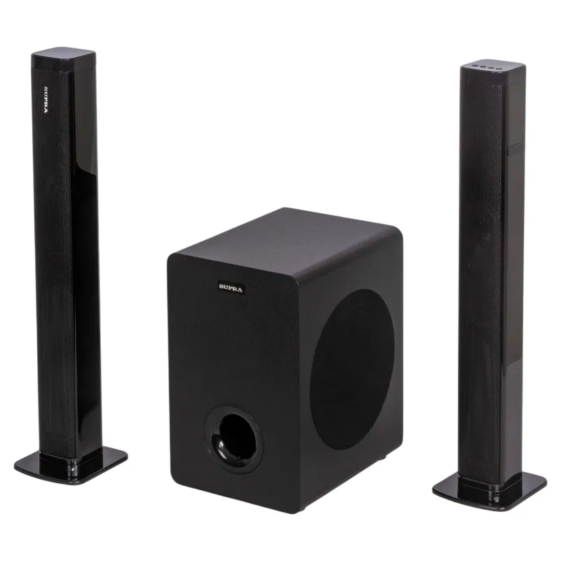 Саундбар Supra SSB-212 2.1 200Вт+400Вт черный
