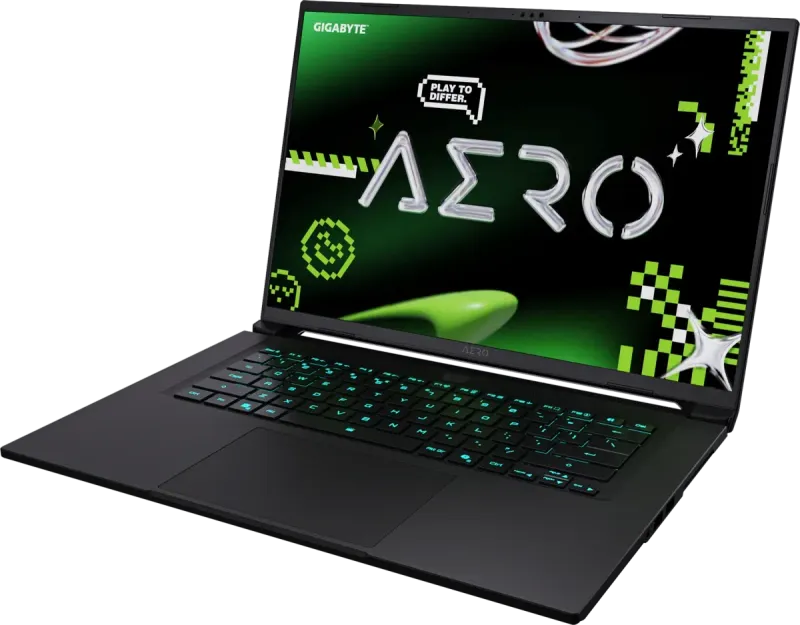 Ноутбук Gigabyte Aero X16 1TH Ryzen AI 7 350 16Gb SSD1Tb NVIDIA GeForce RTX5050 8Gb 16" IPS QHD+ (2560x1600) без ОС grey WiFi BT Cam (1TH93KZC94AD)