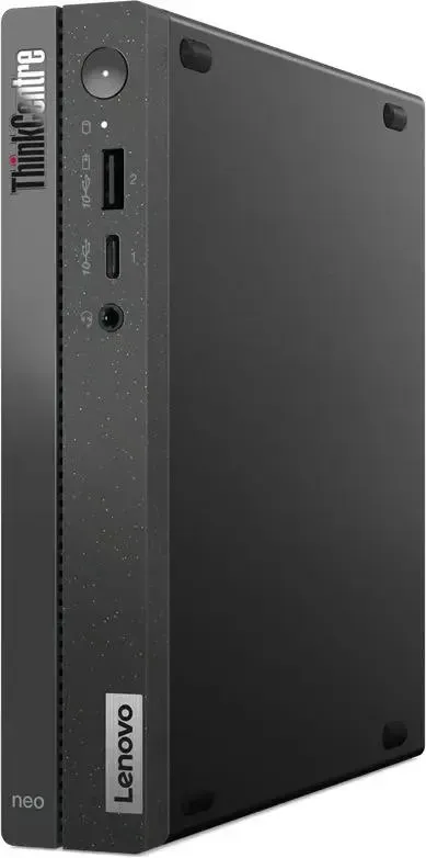 Неттоп Lenovo ThinkCentre Neo 50q G4 slim i5 13420H (2.1) 16Gb SSD512Gb UHDG без ОС GbitEth WiFi BT 90W kb мышь клавиатура черный (12LN0062UM)