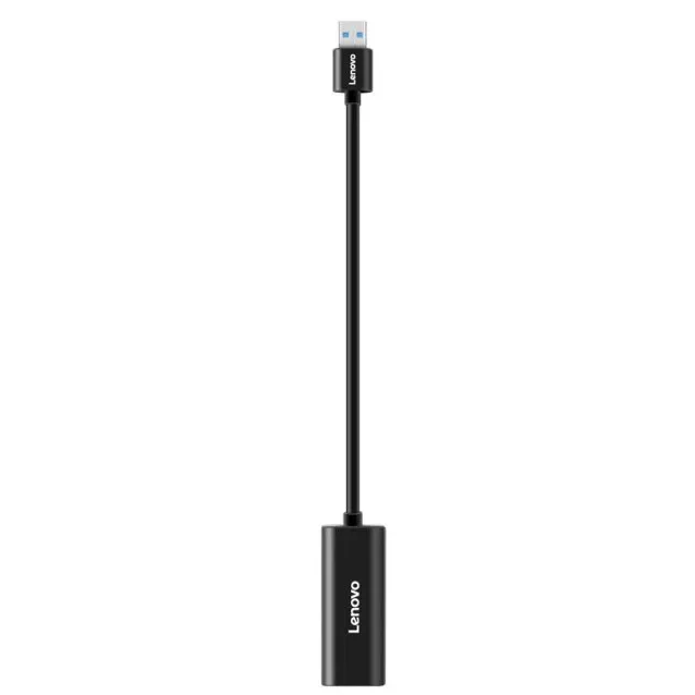 Адаптер для ноутбука Lenovo ThinkPad LX0804 черный USB-C to Ethernet Adapter