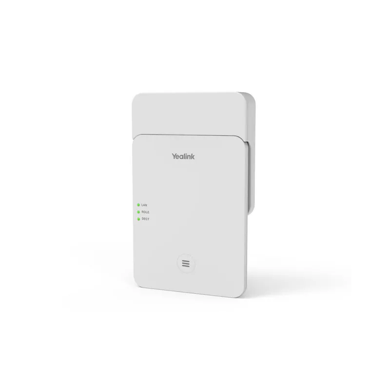 YEALINK W75 mini MC (база W75B+контроллер W75DM), мини микросота DECT, до 3 баз, до 20 устр, до 40 выз, PoE, шт