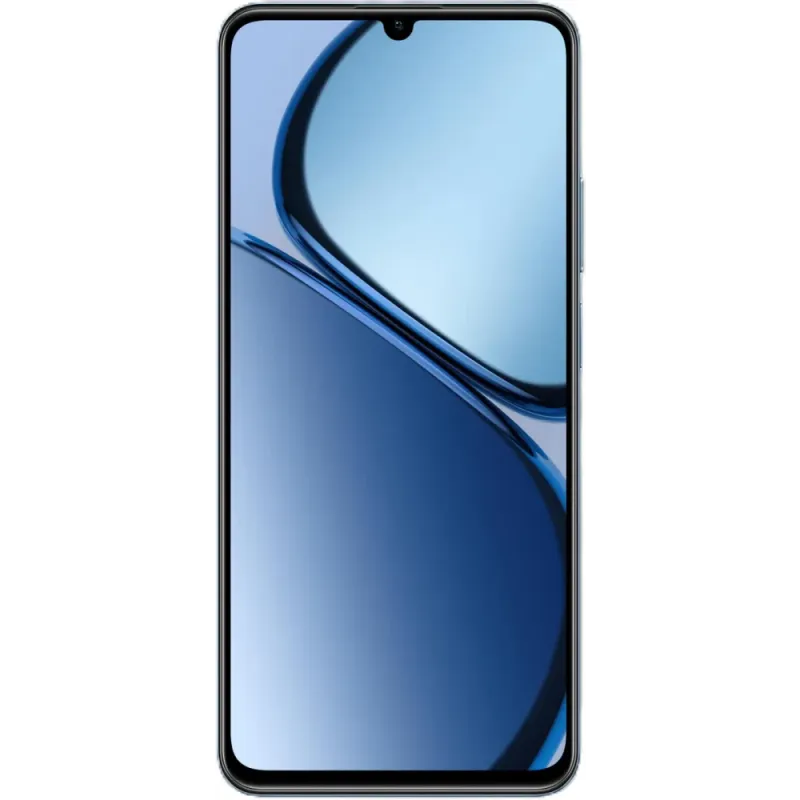 Смартфон Realme RMX3939 C63 256Gb 8Gb синий моноблок 3G 4G 2Sim 6.74" 720x1600 Android 14 50Mpix 802.11 a/b/g/n/ac NFC GPS GSM900/1800 GSM1900 TouchSc Protect VidConf A-GPS max2048Gb