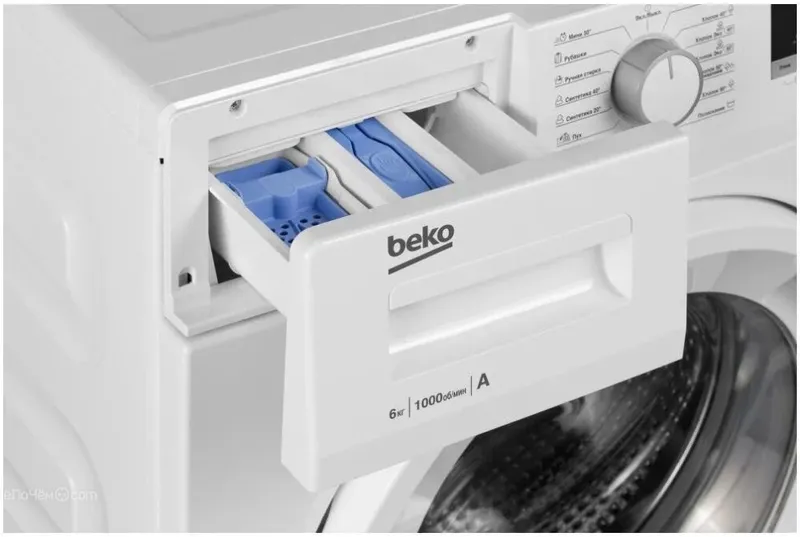 Стиральная машина Beko WRE6511ZWW класс: A загр.фронтальная макс.:6кг белый