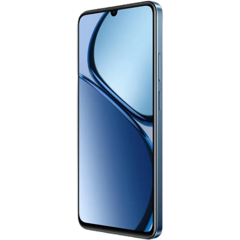 Смартфон Realme RMX3939 C63 256Gb 8Gb синий моноблок 3G 4G 2Sim 6.74" 720x1600 Android 14 50Mpix 802.11 a/b/g/n/ac NFC GPS GSM900/1800 GSM1900 TouchSc Protect VidConf A-GPS max2048Gb