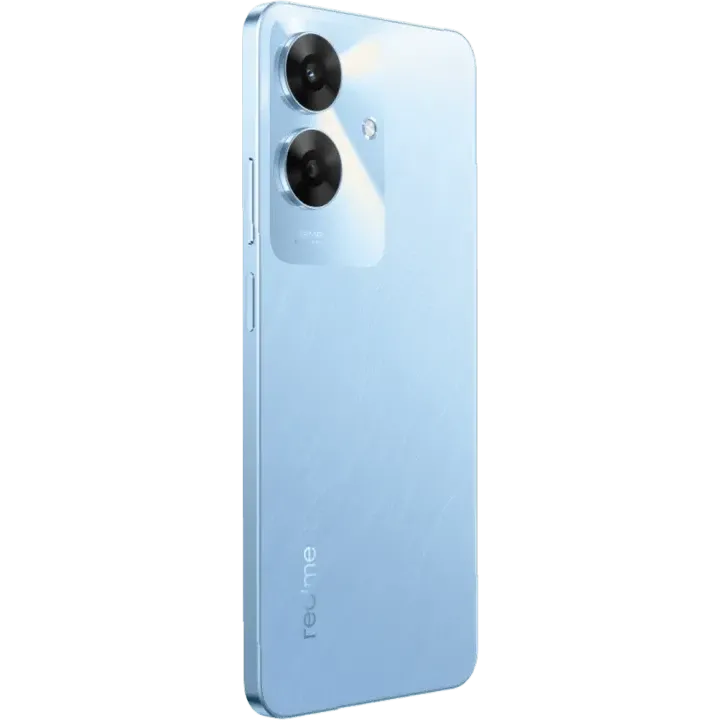 Смартфон Realme RMX3933 Note 60 128Gb 6Gb небесно-голубой моноблок 3G 4G 2Sim 6.74" 720x1600 Android 14 32Mpix 802.11 a/b/g/n/ac GPS GSM900/1800 GSM1900 TouchSc A-GPS microSD