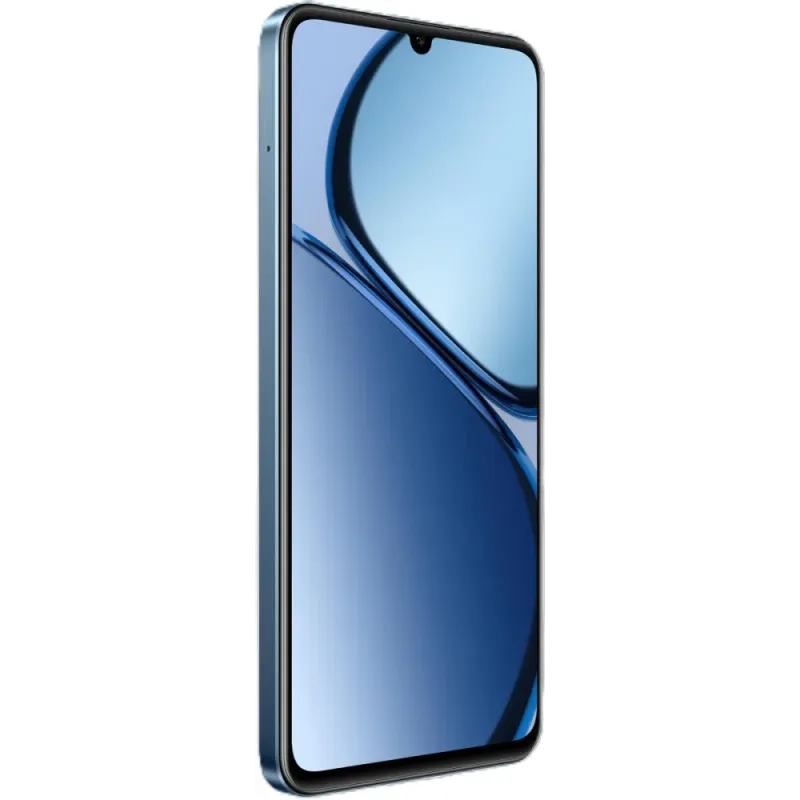 Смартфон Realme RMX3939 C63 256Gb 8Gb синий моноблок 3G 4G 2Sim 6.74" 720x1600 Android 14 50Mpix 802.11 a/b/g/n/ac NFC GPS GSM900/1800 GSM1900 TouchSc Protect VidConf A-GPS max2048Gb