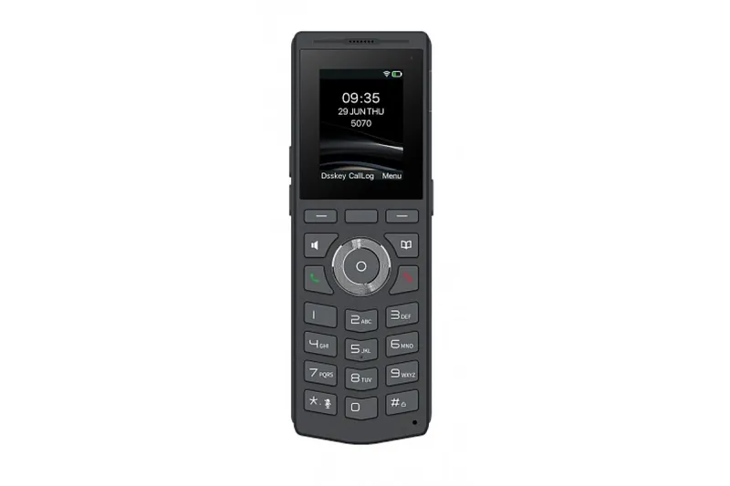 SIP-Телефон Fanvil IPCT PHONE 2.0” 240x320 Color LCD 2 SIP Line 1 PTT Key Indoor: 100 m Outdoor Range: 700 m Up to more bases/handsets: 20 bases, every base can connect up to 30 handsets Up to more simultaneous c