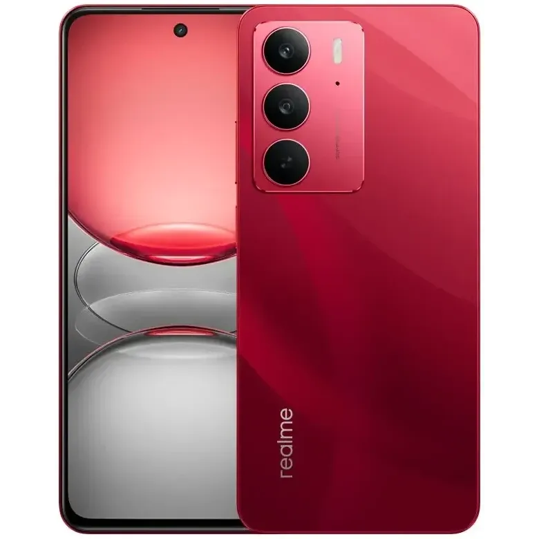 Смартфон Realme RMX3941 C75 256Gb 8Gb красный моноблок 3G 4G 2Sim 6.72" 1080x2400 Android 14 50Mpix 802.11 a/b/g/n/ac NFC GPS GSM900/1800 GSM1900 TouchSc microSD