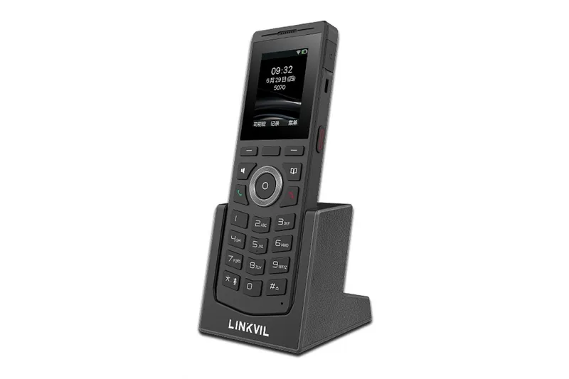 SIP-Телефон Fanvil IPCT PHONE 2.0” 240x320 Color LCD 2 SIP Line 1 PTT Key Indoor: 100 m Outdoor Range: 700 m Up to more bases/handsets: 20 bases, every base can connect up to 30 handsets Up to more simultaneous c