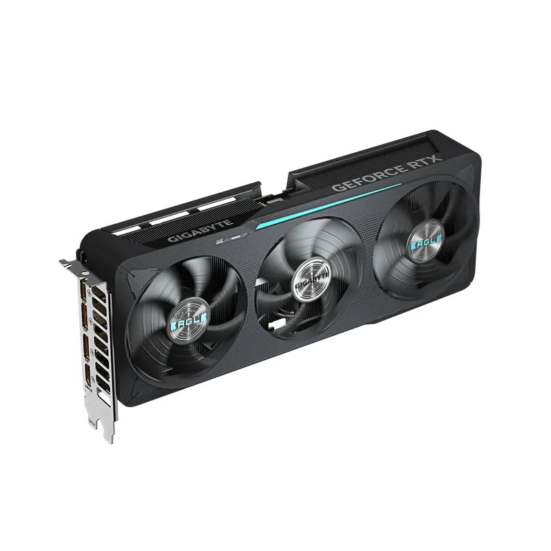 Видеокарта Gigabyte PCI-E GV-N5070EAGLE OC-12GD 1.0 NVIDIA GeForce RTX 5070 12Gb 192bit GDDR7 2805/28000 HDMIx1 DPx3 HDCP Ret