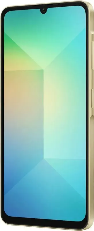 Смартфон Samsung SM-A065F Galaxy A06 128Gb 4Gb золотистый моноблок 3G 4G 6.7" 720x1600 Android 14 50Mpix 802.11 a/b/g/n/ac GPS GSM900/1800 GSM1900 TouchSc