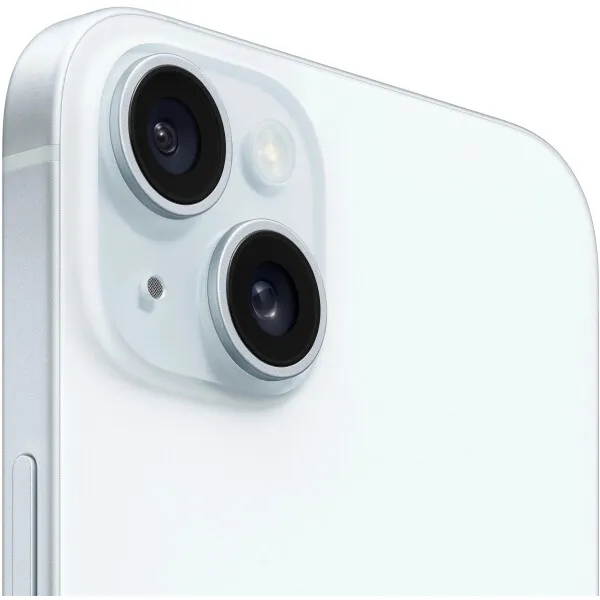 Смартфон Apple A3090 iPhone 15 128Gb голубой моноблок 3G 4G 6.1" 1179x2556 iOS 18 48Mpix 802.11 a/b/g/n/ac/ax NFC GPS GSM900/1800 Protect