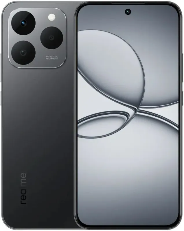 Смартфон Realme RMX5111 15T 128Gb 8Gb темно-серый моноблок 3G 4G 6.78" 1264x2780 Android 15 50Mpix 802.11 a/b/g/n/ac/ax/be NFC GPS GSM900/1800 GSM1900
