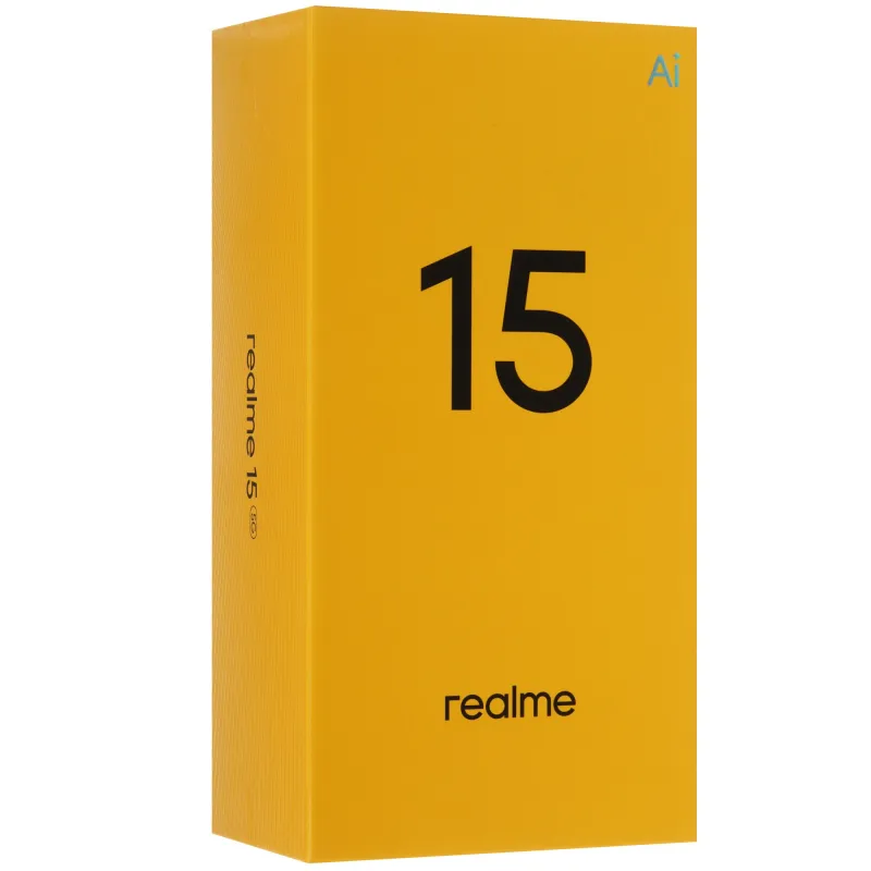 Смартфон Realme RMX5106 15 256Gb 8Gb черный моноблок 3G 4G 6.78" 1264x2780 Android 15 50Mpix 802.11 a/b/g/n/ac/ax/be NFC GPS GSM900/1800 GSM1900