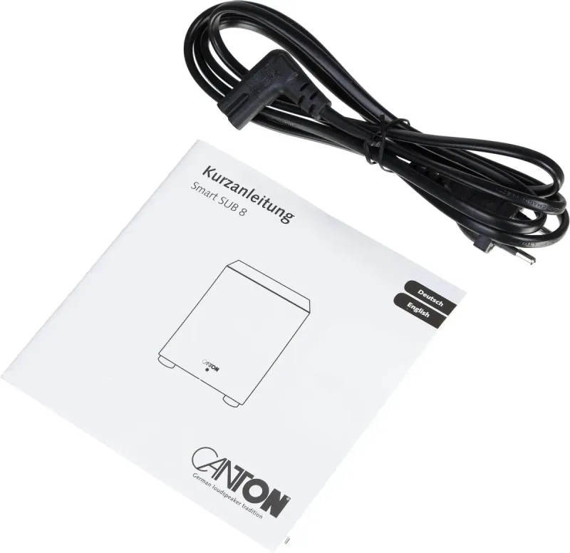 Сабвуфер Canton Smart Sub 8, silver белый