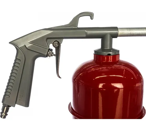 Пистолет для вязких жидкостей Fubag 110111 130л/мин бак:0.9л красный