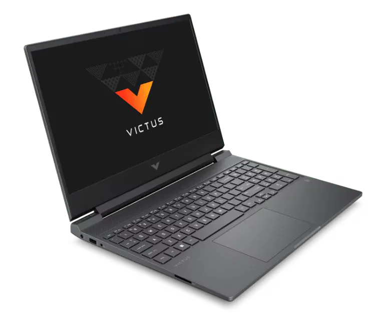 Ноутбук HP Victus 15-fa2082wm Core i5 13420H 16Gb SSD512Gb NVIDIA GeForce RTX4050 6Gb 15.6" IPS FHD (1920x1080) Windows 11 Home Multi Language silver WiFi BT Cam (B5EQ3UA)