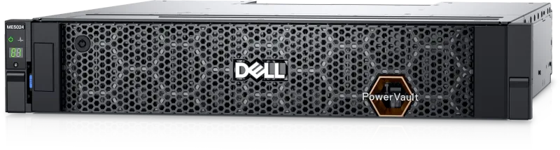 DELL PowerVault ME5024 2U/24SFF/10Gb iSCSI Base-T 8 Port Dual Controller/noHD/noTransceiver/bezel/2x580W/rails/1YWARR (210-BBOO)