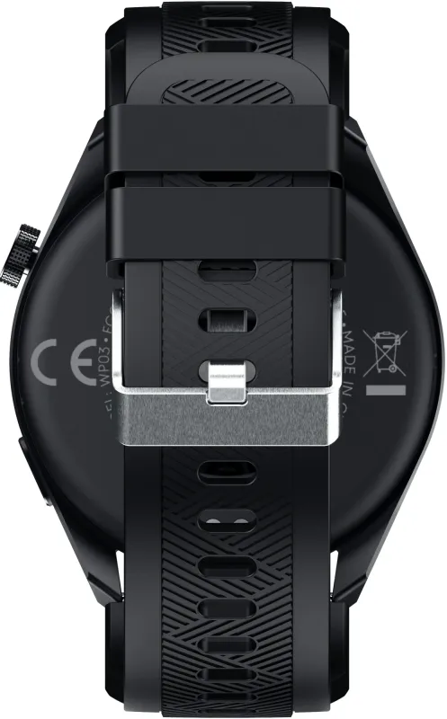 Смарт-часы Tecno Watch 3 Pro 1.43" AMOLED корп.черный рем.черный (WP03)