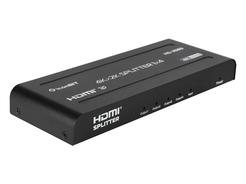 Усилитель-распределитель HDMI IconBIT [HS-2503] 1x4, поддержка 4К60