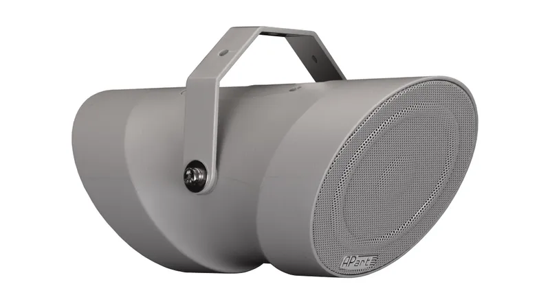 Акустическая система BIAMP [MPBD20-G] (APART) прожекторная, всепогодная, двунаправленная. 2х5,25"НЧ-ВЧ. 150 Гц 20 кГц. 5Вт / 10Вт / 20Вт (100 В). Макс. SPL: 100 dB. HxV:80°х80°. IP64. Клеммный блок.U-bracket в комплекте. Цвет: серый.