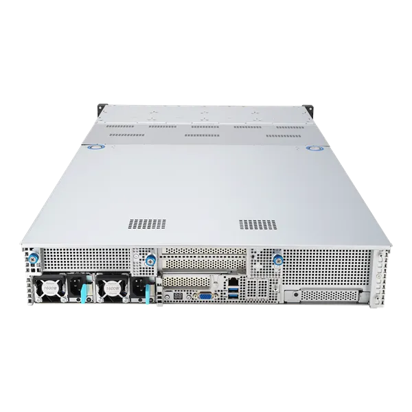 Сервер ASUS RS720-E11-RS24U 2U, 2xLGA4677, 32 DIMM DDR5, 24x 2.5"(12x NVMe+12x NVMe/SATA/SAS* hs), 2 x M.2 slot 2280, 2x10Gbe RJ45, 4 dual-slot GPU, 8 slots PCIe 5.0, 1x OCP 3.0*, 2x2600W