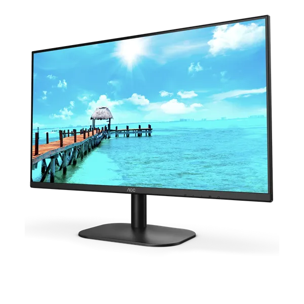Монитор 27" AOC  27B2QAM 1920x1080@75Hz VA LED 16:9 4ms VGA HDMI DP 20M:1 178/178 250cd 4000:1 Tilt Speakers External Black