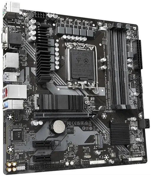 Материнская плата GIGABYTE B760M DS3H DDR4, LGA1700, B760, 4*DDR4, D-sub+DP+HDMI,  4 SATA 6 Гб/с, M2, Audio, Gb LAN, USB 3.2, USB 2.0, Type-C, COM*1 port, mATX