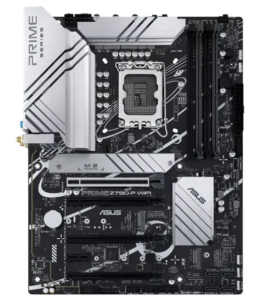 Материнская плата ASUS PRIME Z790-P WIFI, LGA1700, Z790, 4*DDR5, DP+HDMI, SATA3 + RAID, Audio, Gb LAN, USB 3.2, USB 2.0, COM*1 header (w/o cable), ATX; 90MB1CJ0-M0EAY0