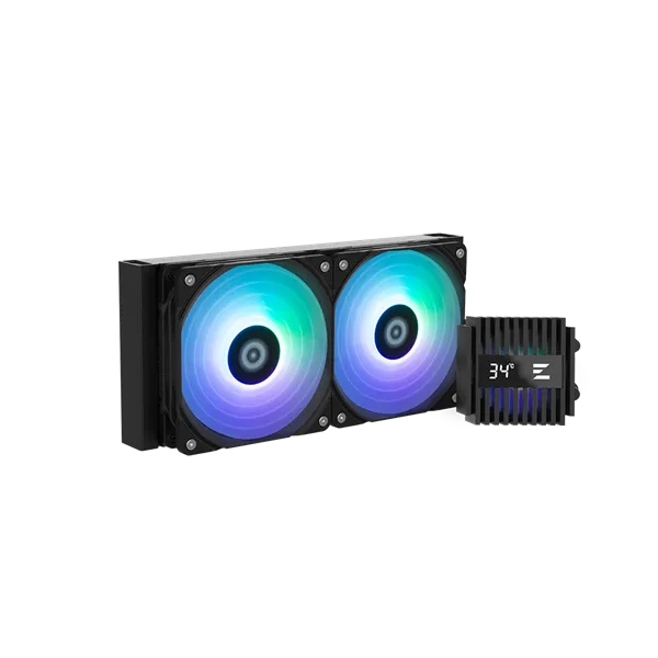 Система водяного охлаждения Zalman CPU Liquid Cooler 240mm, ARGB, black