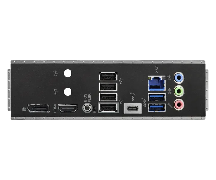 Материнская плата ASROCK B650M-HDV/M.2, AM5, B650, 2*DDR5, HDMI+DP, 4xSATA3 6.0, M.2 Socket, RAID, USB 3.2, USB 2.0, Type-C, mATX