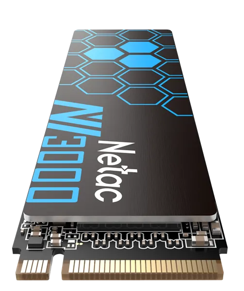 SSD накопитель Netac SSD NV3000 250GB PCIe 3 x4 M.2 2280 NVMe 3D NAND, R/W up to 3000/1400MB/s, IOPS(R4K) 160K/120K, TBW 150TB, with heat sink, 5y wty