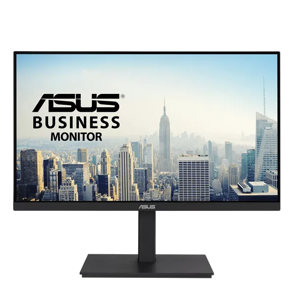 Монитор ASUS 27" VA27ECPSN Docking Monitor, IPS LED, 1920x1080, 5ms, 300cd/m2, 178°/178°, 100M:1, RJ45, HDMI, DP, USB-Hub, USB-C, MM, 75Hz, Tilt, Swivel, Pivot, HAS, VESA, Black, 90LM055J-B01170 3 years
