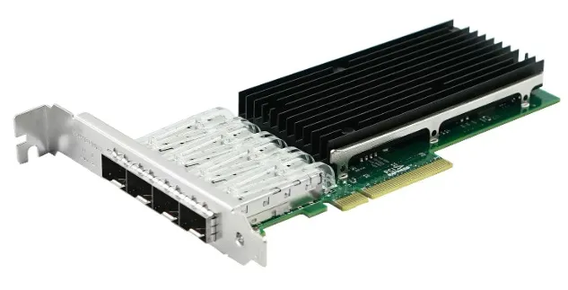 Сетевая карта LR-Link NIC PCIe 3.0 x8, 4 x 10G SFP+, Intel XL710 chipset (FH+LP)