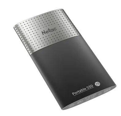 SSD накопитель Netac Z9 500GB USB 3.2 Gen 2 Type-C External SSD, R/W up to 550MB/480MB/s,with USB-C to USB-A cable and USB-A to USB-C adapter 3Y wty