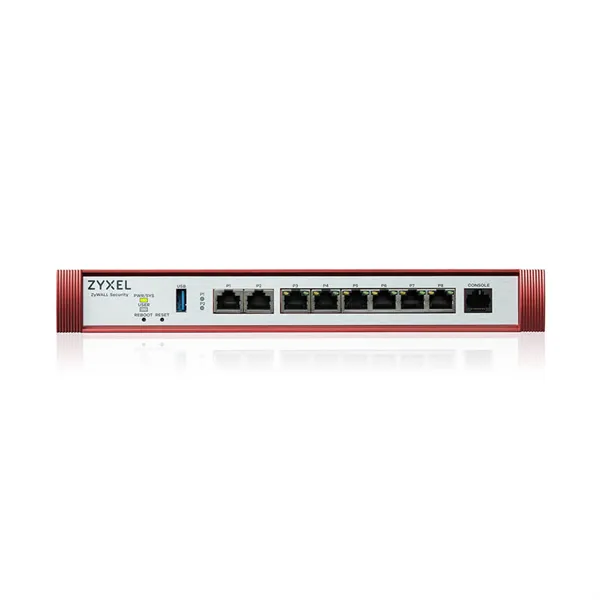 Межсетевой экран Межсетевой экран Zyxel USG FLEX 200H, Rack, 2xRJ-45: 1/2.5G (LAN/WAN), 6xRJ-45: 1G (LAN/WAN), 1xUSB3.0 **
