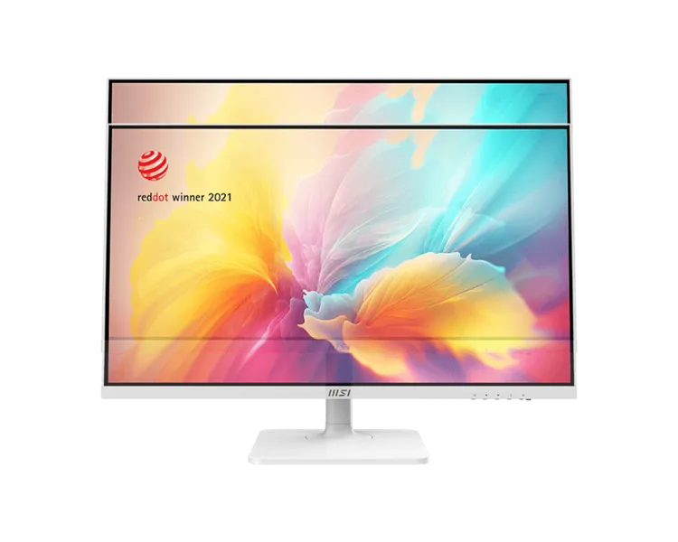 Монитор MSI Modern MD272QXPW 27" 16:9 WQHD(2560x1440) IPS Flat,1ms(MPRT),HDR 400,1000:1,100M:1,400nit,178/178,HDMI,DP,2xUSB Type-A,USB Type-B,USB Type-C,Speaker,Tilt,Swivel,Height,Pivot,100Hz,White,1y war-ty