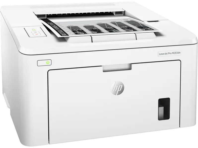 Принтер лазерный HP LaserJet Pro M203dn (G3Q46A) A4 Duplex Net белый