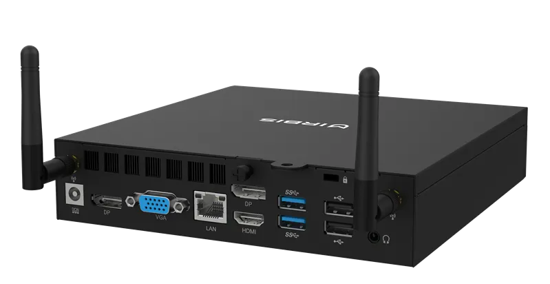 Персональный компьютер IRBIS Smartdesk, Mini (uSFF) i5-12400(6C12T - 2,5GHz), 1x8GB DDR4 3200, 256GB SSD M.2 SATA, Intel UHD Graphics, NoDVD, WiFi6, BT, Vesa mount, NO_OS, 3YR